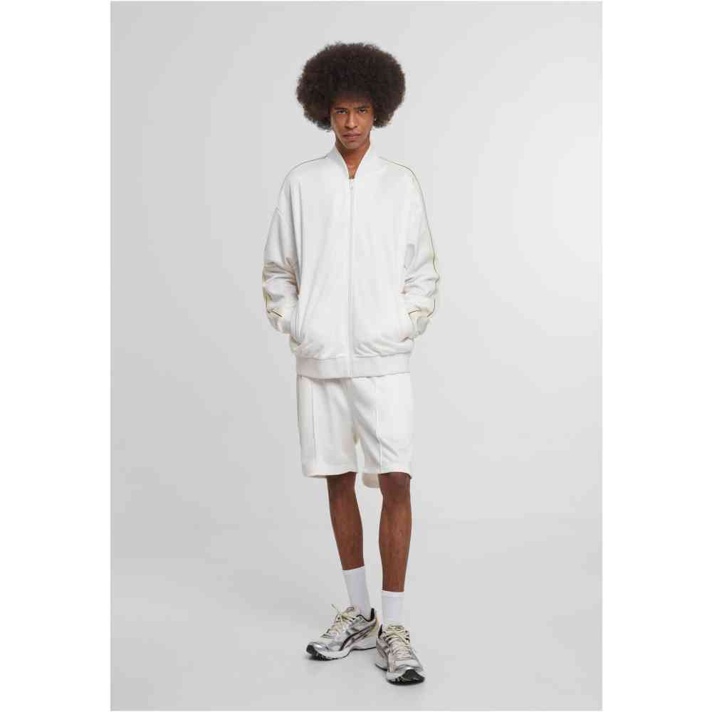 Urban Classics - Tennis core Veste de survÃªtement - Blanc cassÃ©